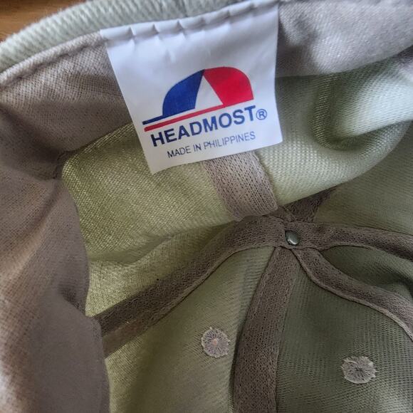 NY Giants Baseball Cap Adjustable Strap Beige NFL Fan Gear Headmost Never Worn K - Picture 5 of 9